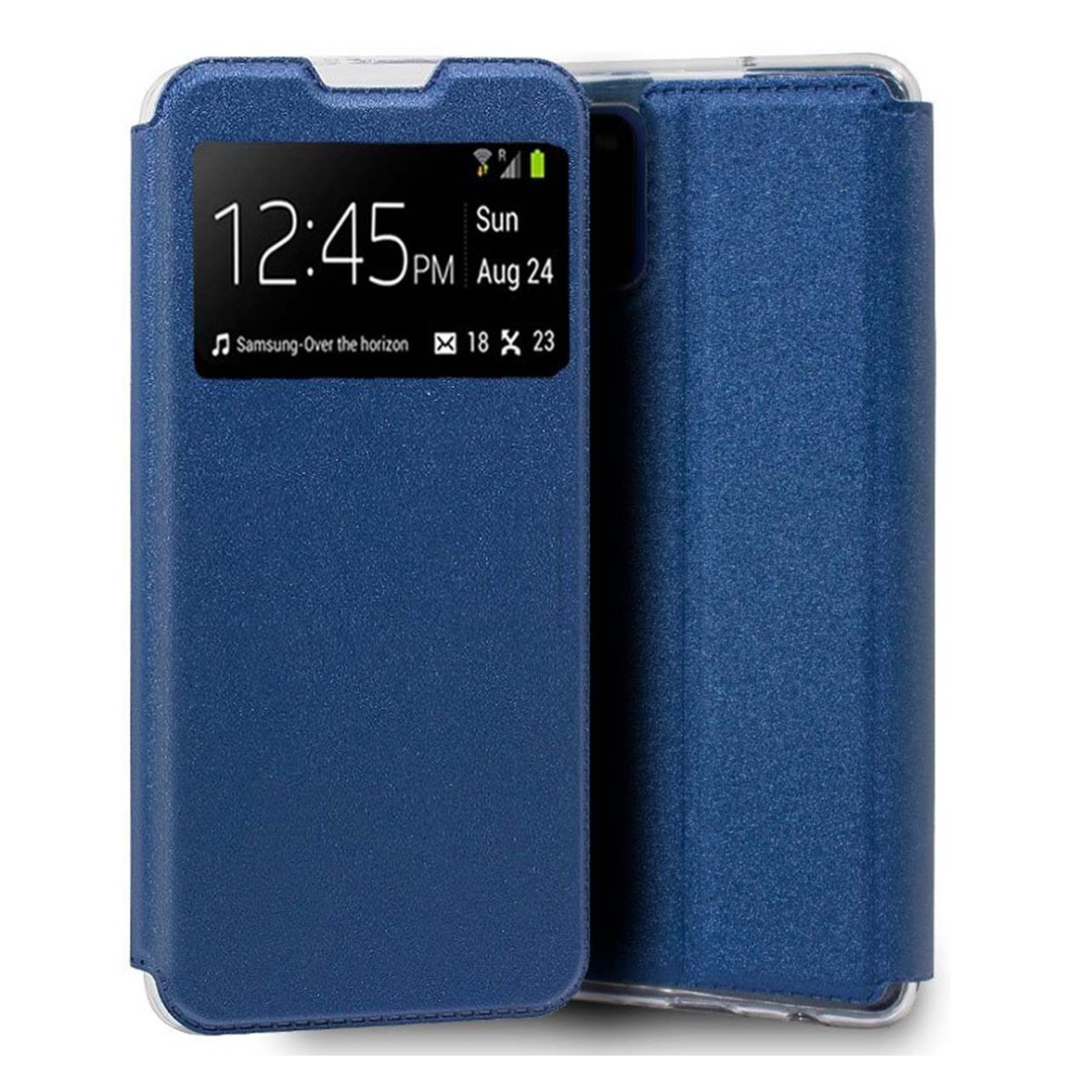 Funda Libro Soporte con Ventana para Samsung Galaxy A31 color Azul