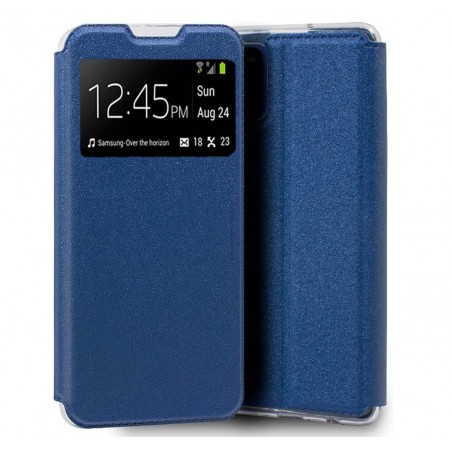 Funda Libro Soporte con Ventana para Samsung Galaxy A31 color Azul