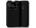 Funda Libro Soporte con Ventana para Zte Blade 10 Smart color Negra