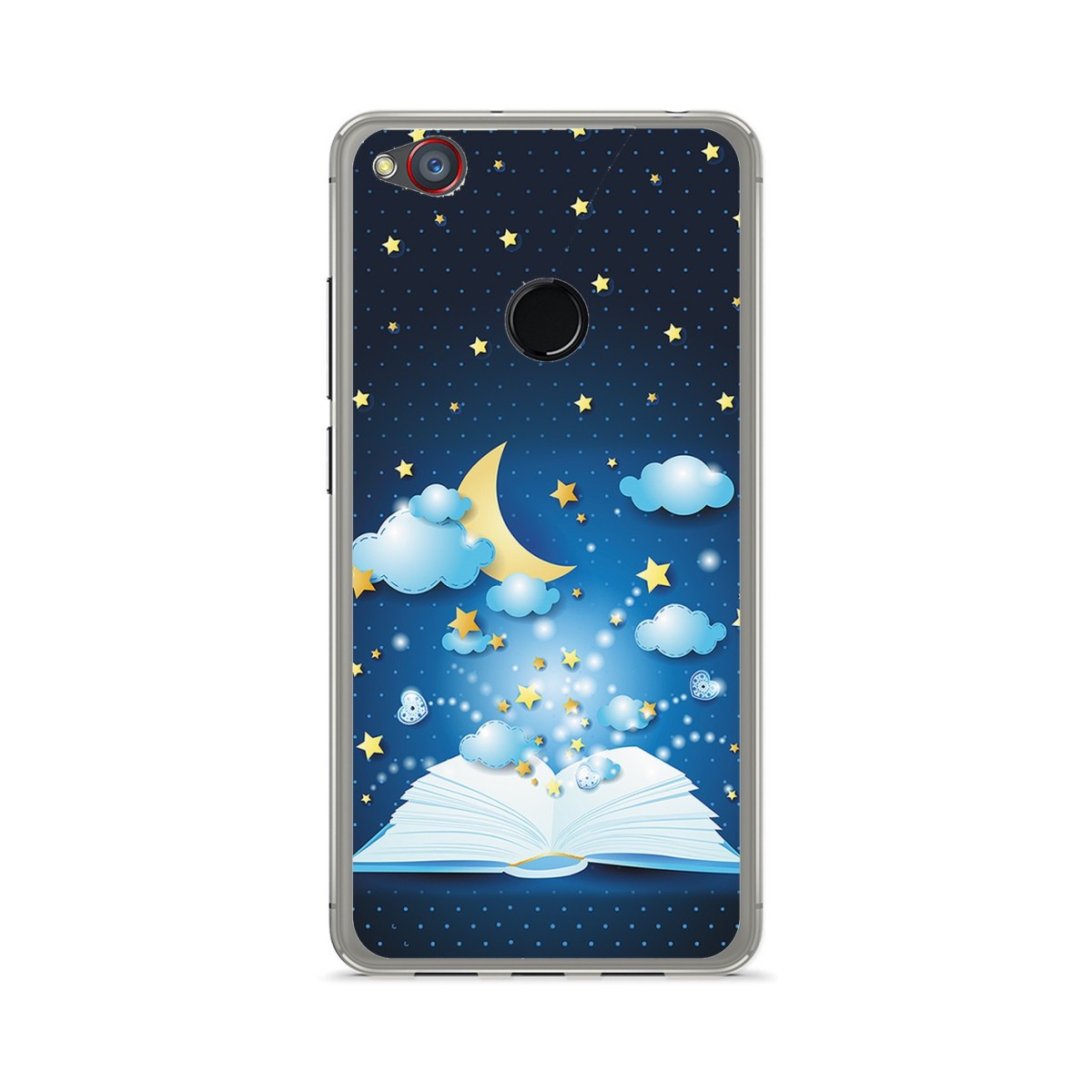 Funda Gel Tpu para Zte Nubia Z11 Mini Diseño Libro Cuentos Dibujos