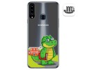 Funda Gel Transparente para Samsung Galaxy A20s diseño Coco Dibujos