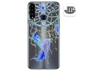 Funda Gel Transparente para Samsung Galaxy A20s diseño Plumas Dibujos