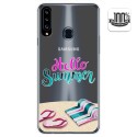 Funda Gel Transparente para Samsung Galaxy A20s diseño Summer Dibujos