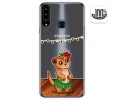 Funda Gel Transparente para Samsung Galaxy A20s diseño Suricata Dibujos