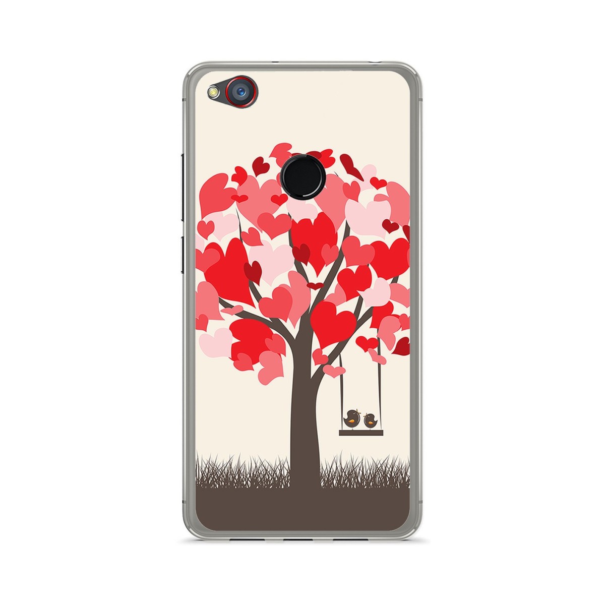 Funda Gel Tpu para Zte Nubia Z11 Mini Diseño Pajaritos Dibujos