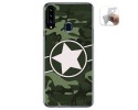 Funda Gel Tpu para Samsung Galaxy A20s diseño Camuflaje 01 Dibujos