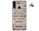 Funda Gel Tpu para Samsung Galaxy A20s diseño Ladrillo 01 Dibujos