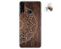 Funda Gel Tpu para Samsung Galaxy A20s diseño Madera 06 Dibujos