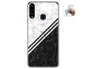 Funda Gel Tpu para Samsung Galaxy A20s diseño Mármol 01 Dibujos