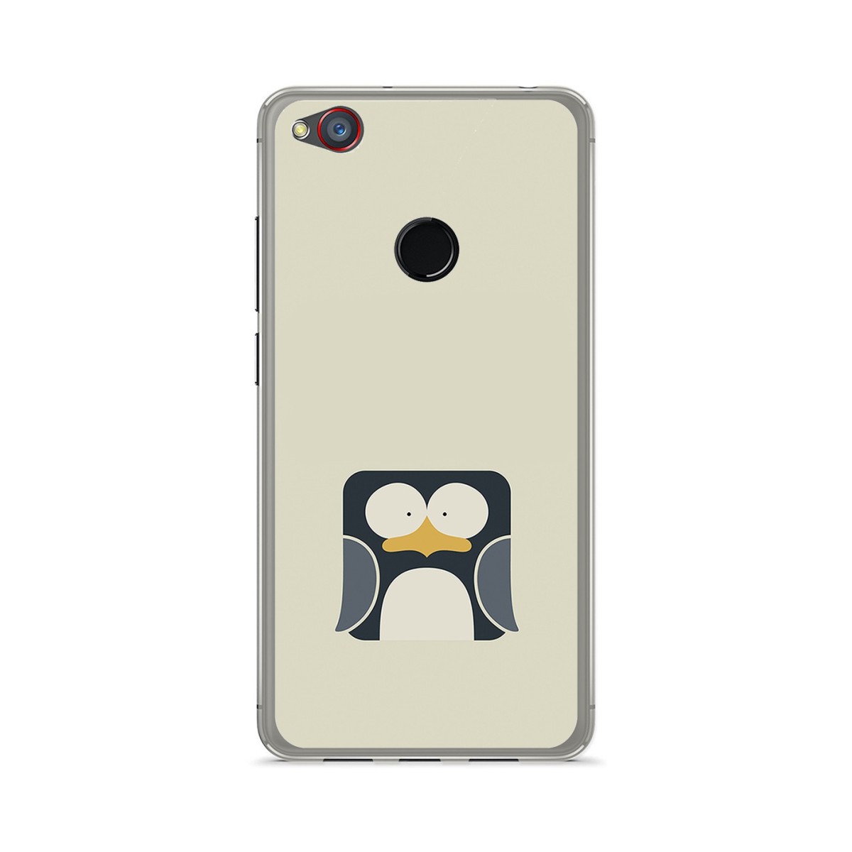 Funda Gel Tpu para Zte Nubia Z11 Mini Diseño Pingüino Dibujos