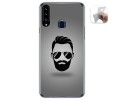 Funda Gel Tpu para Samsung Galaxy A20s diseño Barba Dibujos