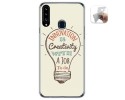 Funda Gel Tpu para Samsung Galaxy A20s diseño Creativity Dibujos