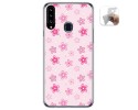 Funda Gel Tpu para Samsung Galaxy A20s diseño Flores Dibujos