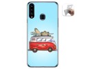 Funda Gel Tpu para Samsung Galaxy A20s diseño Furgoneta Dibujos