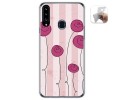 Funda Gel Tpu para Samsung Galaxy A20s diseño Flores Vintage Dibujos
