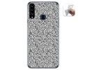 Funda Gel Tpu para Samsung Galaxy A20s diseño Letras Dibujos