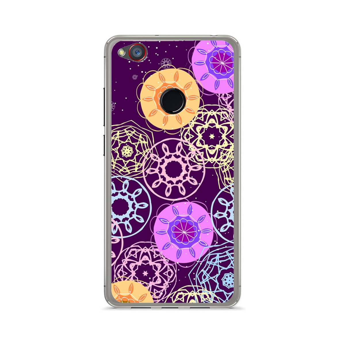Funda Gel Tpu para Zte Nubia Z11 Mini Diseño Radial Dibujos
