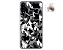Funda Gel Tpu para Samsung Galaxy A20s diseño Snow Camuflaje Dibujos