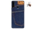 Funda Gel Tpu para Samsung Galaxy A20s diseño Vaquero Dibujos
