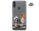 Funda Gel Transparente para Samsung Galaxy A11 / M11 diseño Avestruz Dibujos