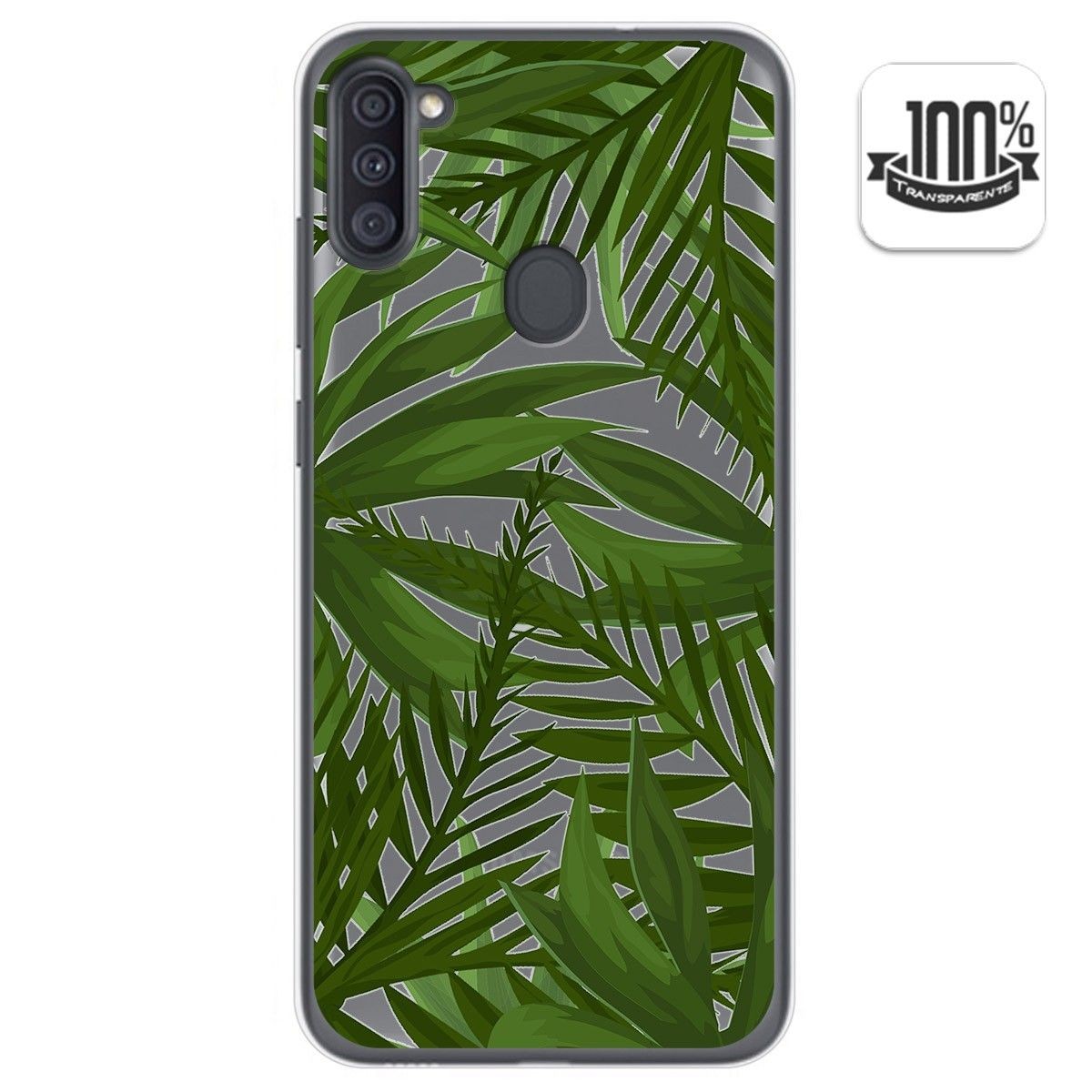 Funda Gel Transparente para Samsung Galaxy A11 / M11 diseño Jungla Dibujos