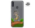 Funda Gel Transparente para Samsung Galaxy A11 / M11 diseño Mono Dibujos