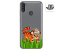 Funda Gel Transparente para Samsung Galaxy A11 / M11 diseño Tigre Dibujos