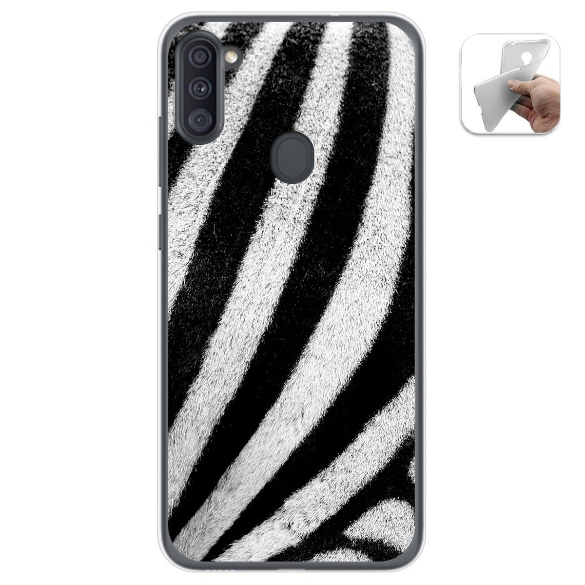 Funda Gel Tpu para Samsung Galaxy A11 / M11 diseño Animal 02 Dibujos