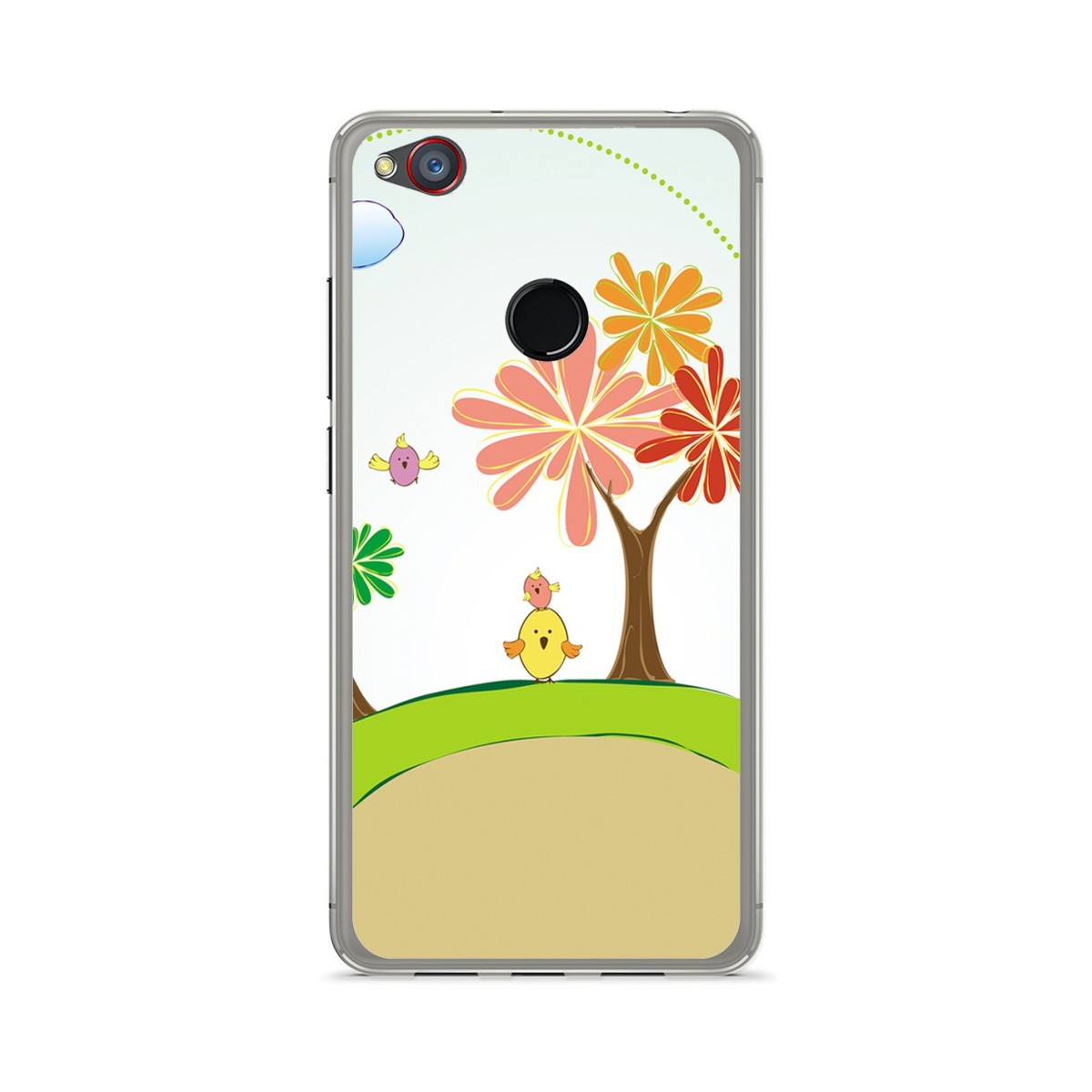Funda Gel Tpu para Zte Nubia Z11 Mini Diseño Primavera Dibujos