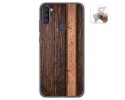 Funda Gel Tpu para Samsung Galaxy A11 / M11 diseño Madera 05 Dibujos
