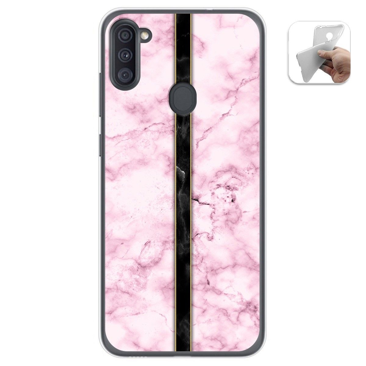 Funda Gel Tpu para Samsung Galaxy A11 / M11 diseño Mármol 04 Dibujos