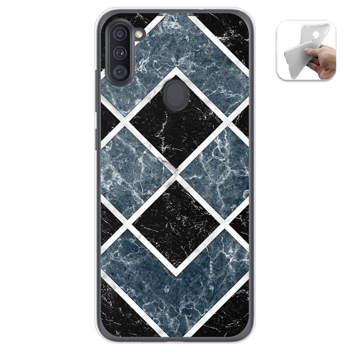 Funda Gel Tpu para Samsung Galaxy A11 / M11 diseño Mármol 06 Dibujos
