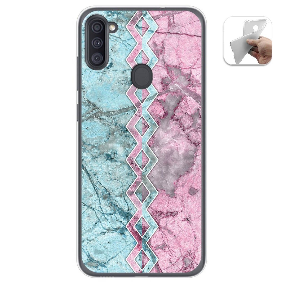 Funda Gel Tpu para Samsung Galaxy A11 / M11 diseño Mármol 08 Dibujos