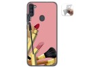 Funda Gel Tpu para Samsung Galaxy A11 / M11 diseño Brochas Dibujos