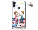 Funda Gel Tpu para Samsung Galaxy A11 / M11 diseño Café Dibujos