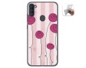 Funda Gel Tpu para Samsung Galaxy A11 / M11 diseño Flores Vintage Dibujos