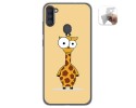 Funda Gel Tpu para Samsung Galaxy A11 / M11 diseño Jirafa Dibujos