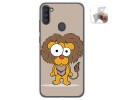Funda Gel Tpu para Samsung Galaxy A11 / M11 diseño Leon Dibujos