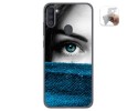 Funda Gel Tpu para Samsung Galaxy A11 / M11 diseño Ojo Dibujos