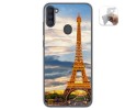 Funda Gel Tpu para Samsung Galaxy A11 / M11 diseño Paris Dibujos