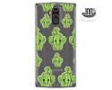 Funda Gel Transparente para Doogee N100 diseño Cactus Dibujos