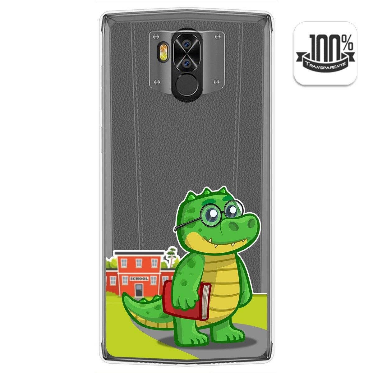 Funda Gel Transparente para Doogee N100 diseño Coco Dibujos