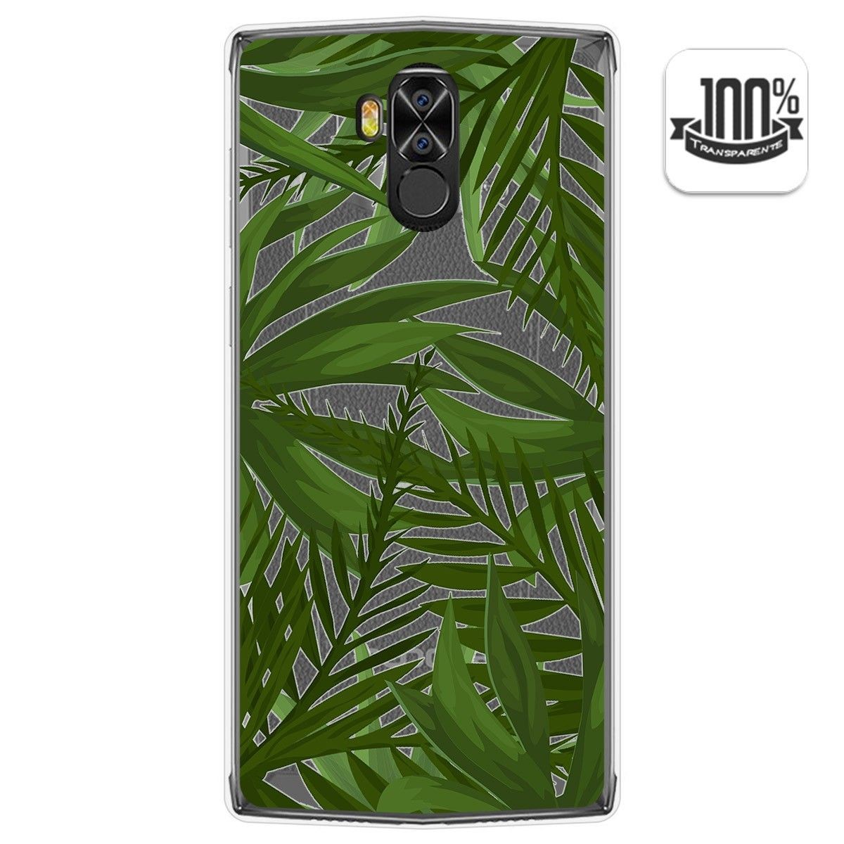Funda Gel Transparente para Doogee N100 diseño Jungla Dibujos