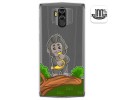 Funda Gel Transparente para Doogee N100 diseño Mono Dibujos