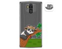 Funda Gel Transparente para Doogee N100 diseño Panda Dibujos