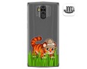 Funda Gel Transparente para Doogee N100 diseño Tigre Dibujos