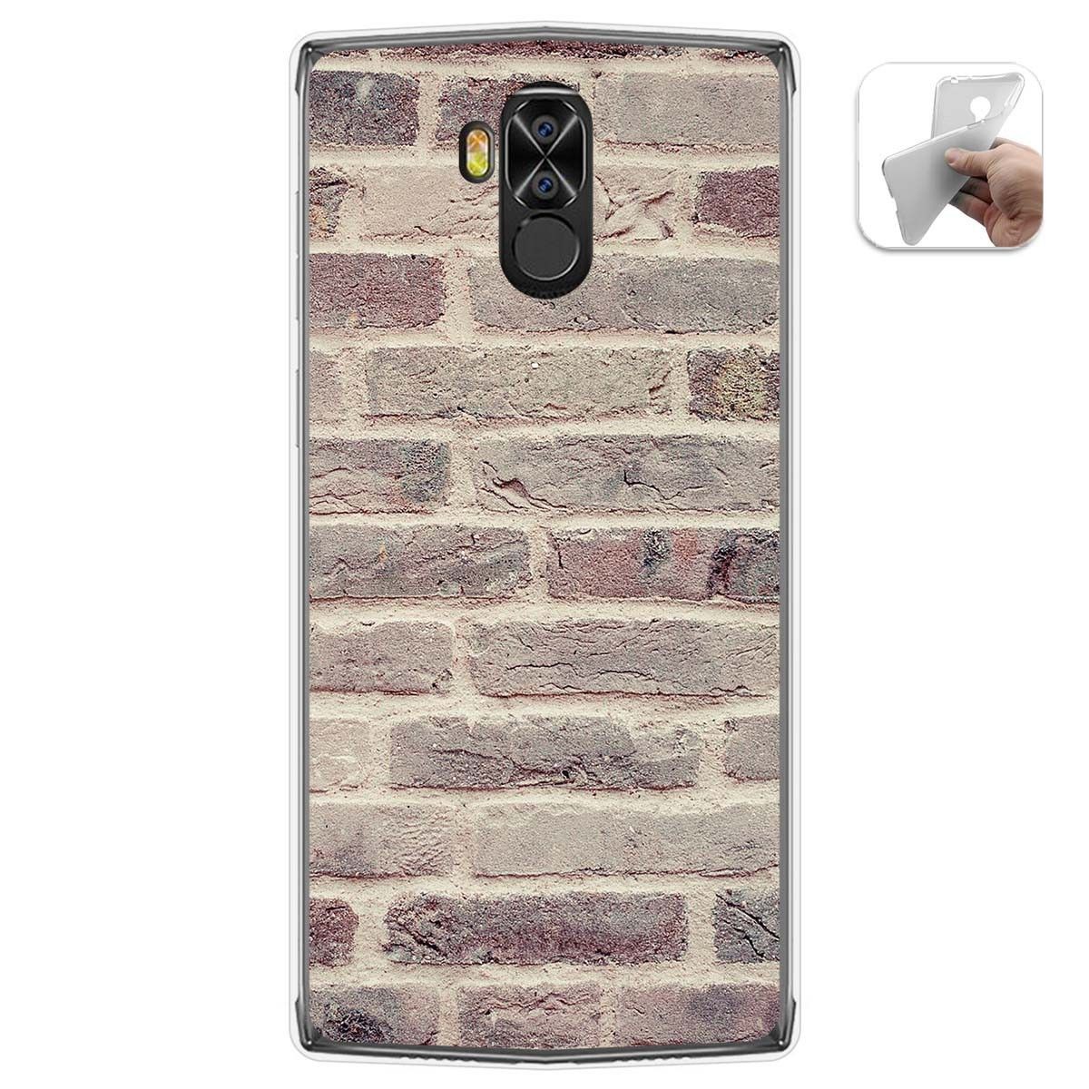 Funda Gel Tpu para Doogee N100 diseño Ladrillo 01 Dibujos