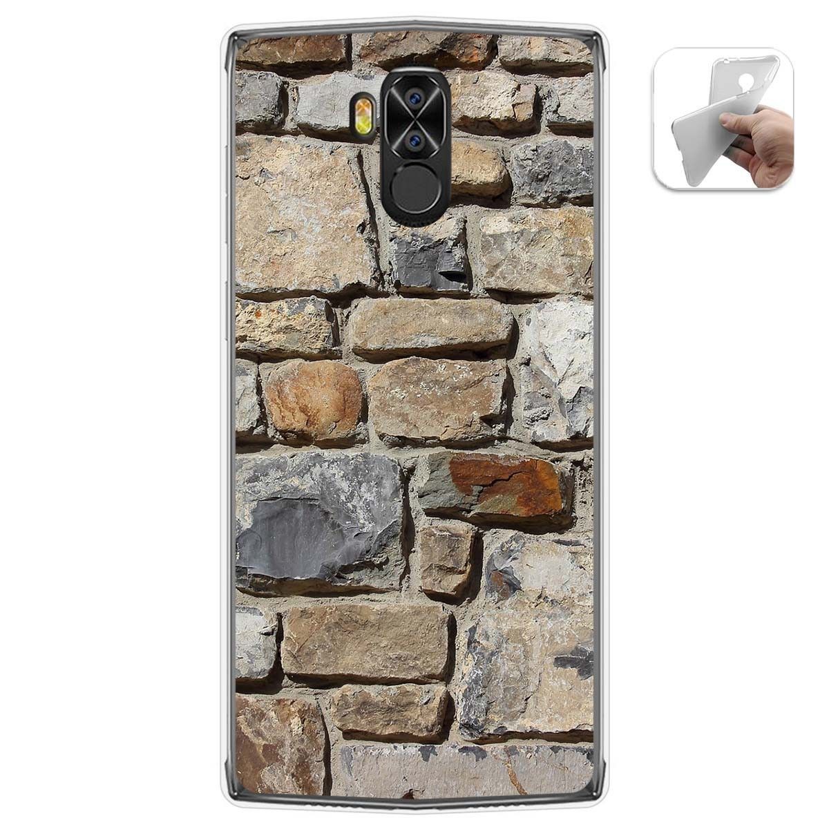 Funda Gel Tpu para Doogee N100 diseño Ladrillo 03 Dibujos