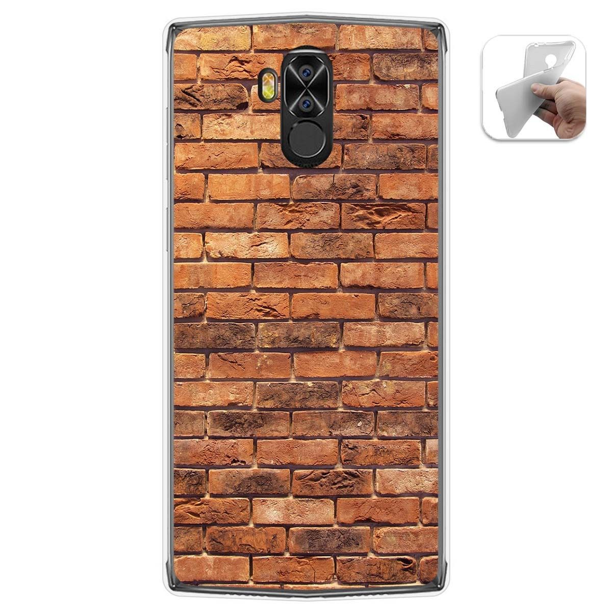 Funda Gel Tpu para Doogee N100 diseño Ladrillo 04 Dibujos