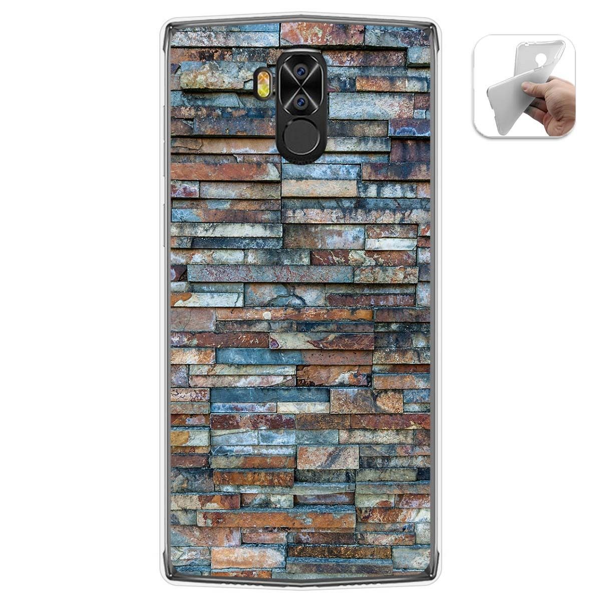 Funda Gel Tpu para Doogee N100 diseño Ladrillo 05 Dibujos